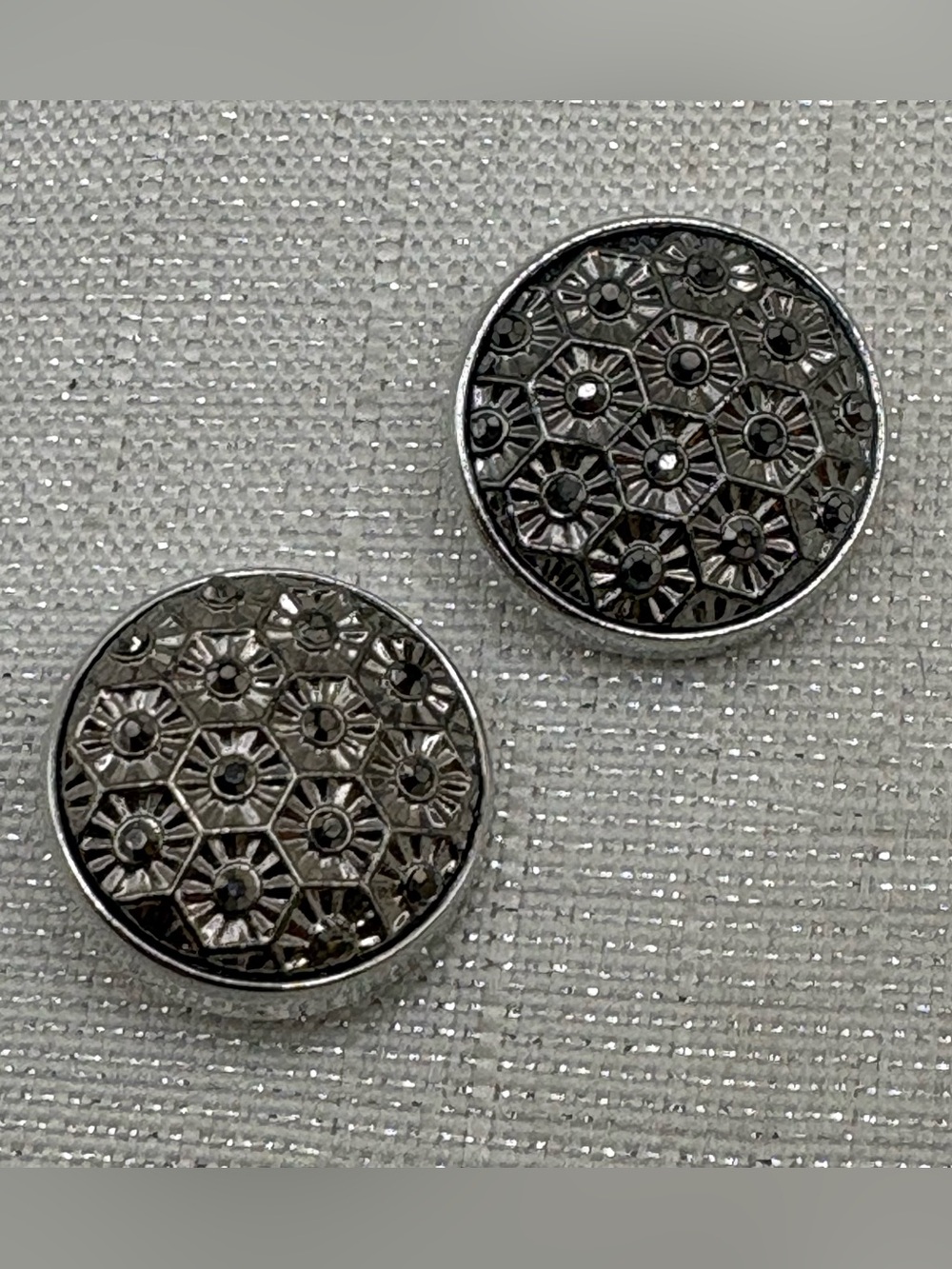 GRAY - Matching Charms - Ginger Snaps & Co. Snap Button Charms - Set of 2